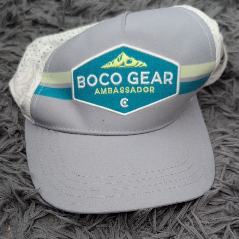 BOC White and Gray Cap